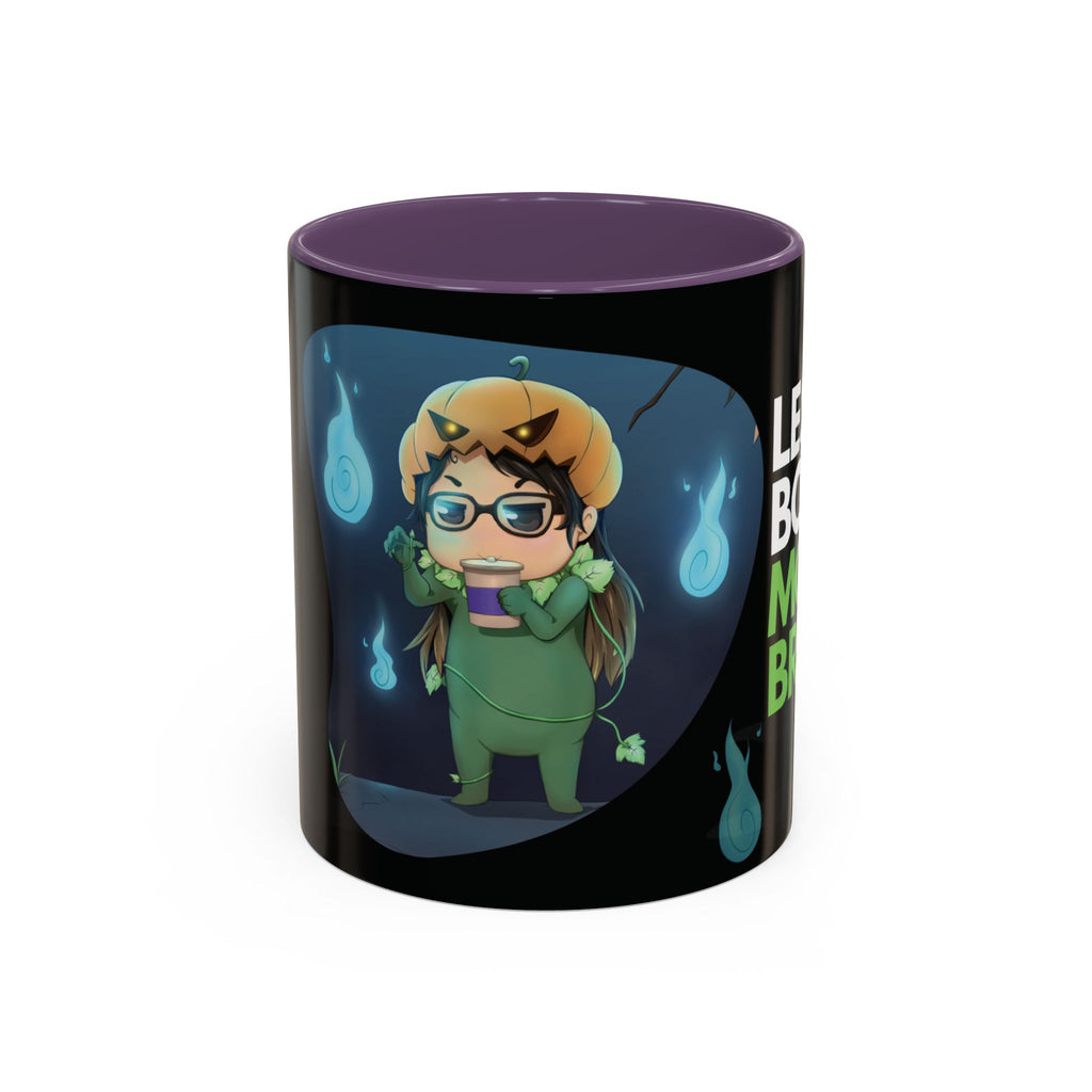 Taza de Halloween “Less Boo More Brew” de Chris A. (11 y 15 oz)