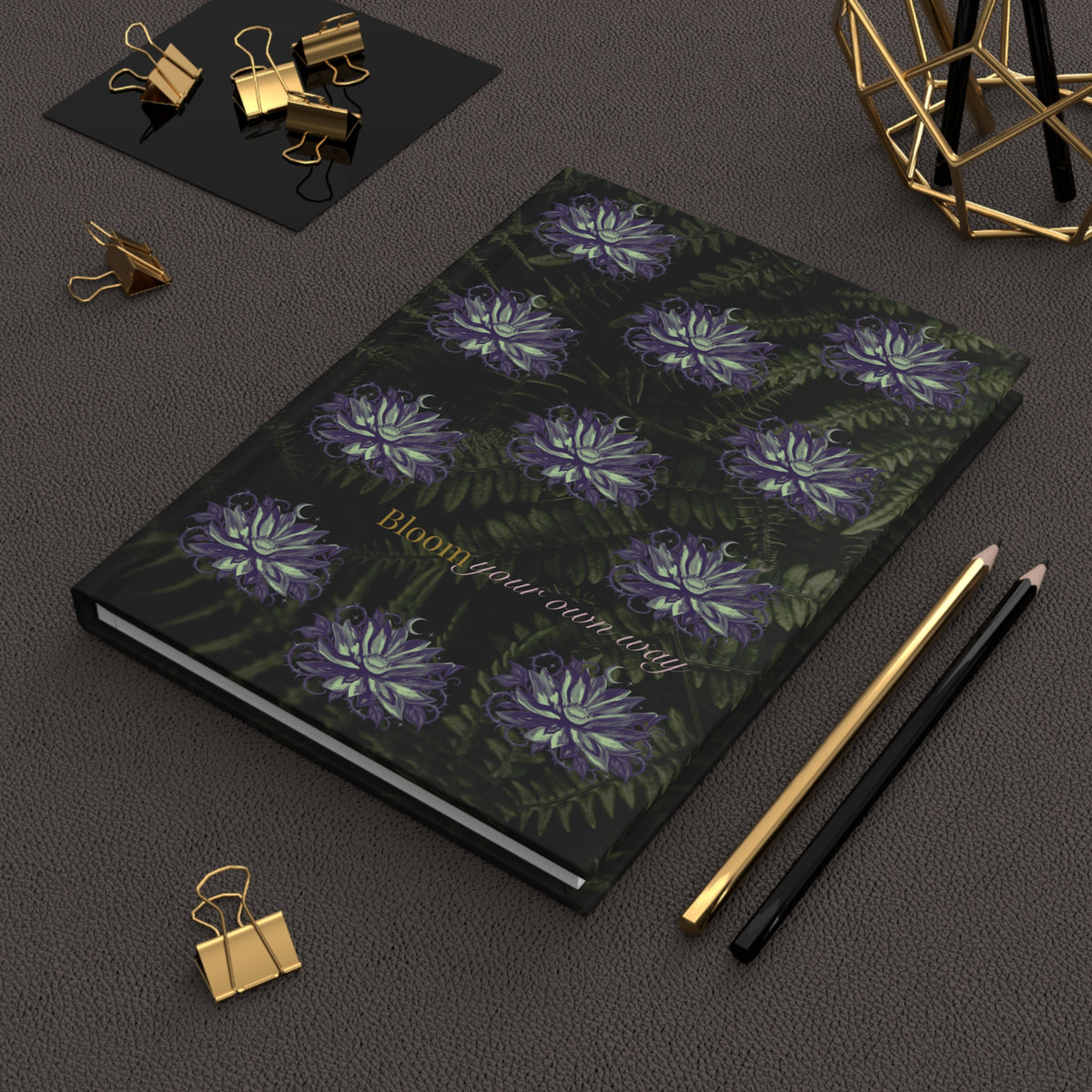 Bloom Your Own Way Floral Hardcover Journal