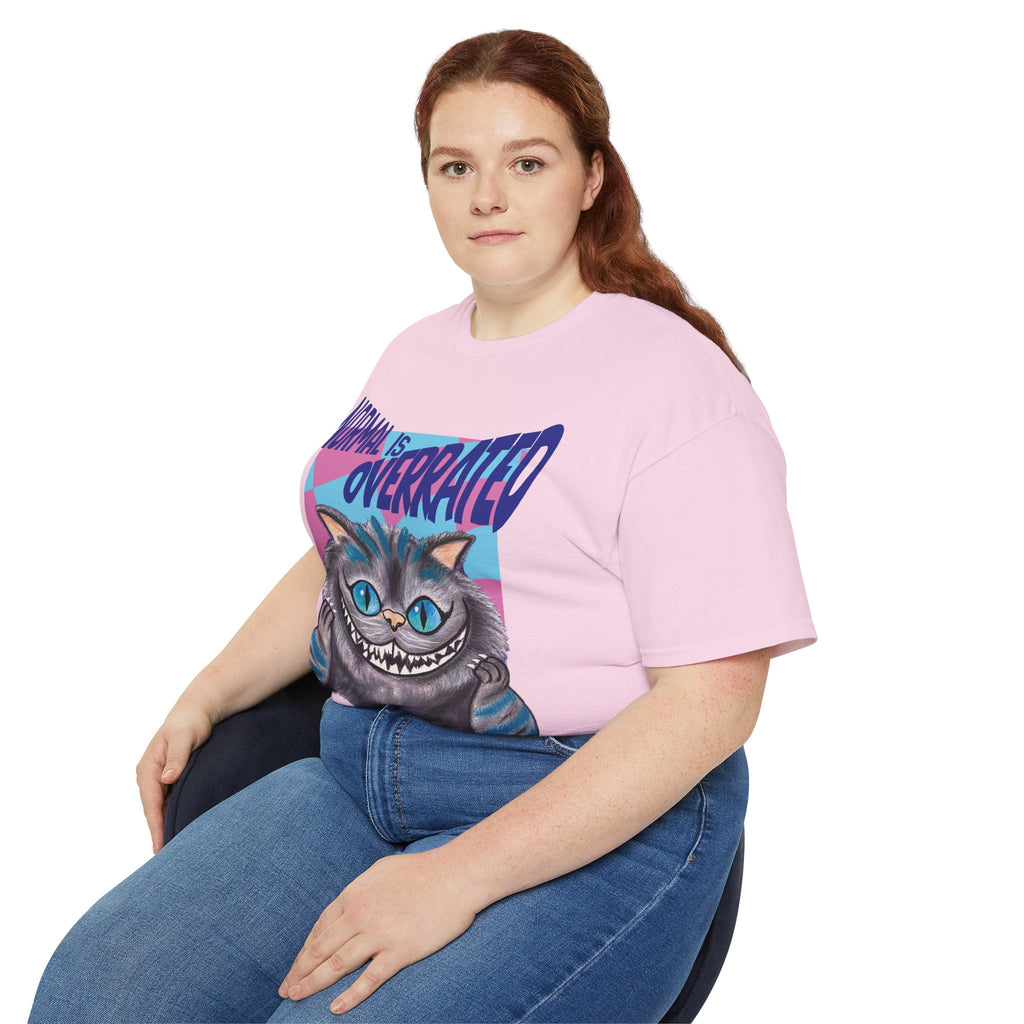 Funky Cat 'Normal Is Overrated' Graphic Tee by Gabee