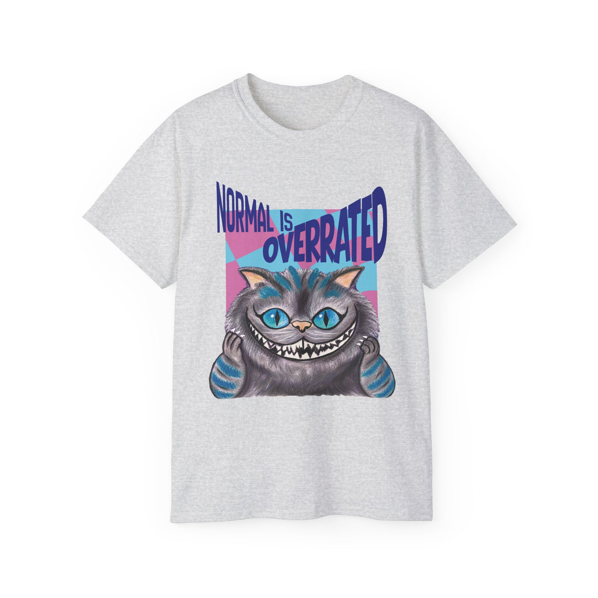 Funky Cat 'Normal Is Overrated' Graphic Tee by Gabee