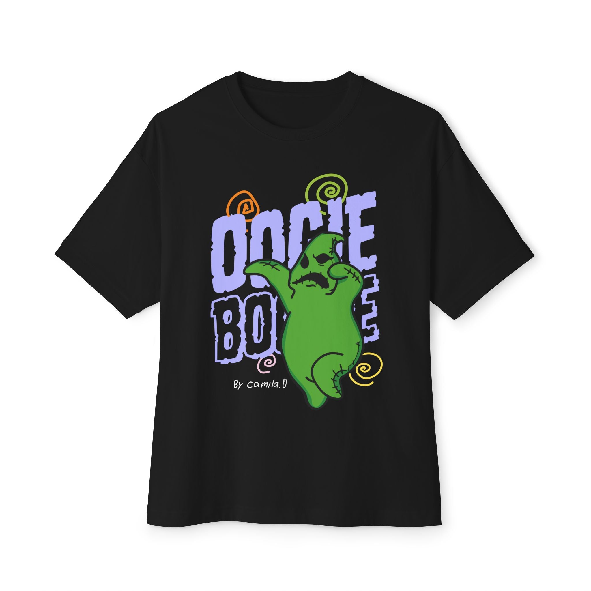 Oogie Boogie by Camila D. 
Unisex Oversized Boxy Tee