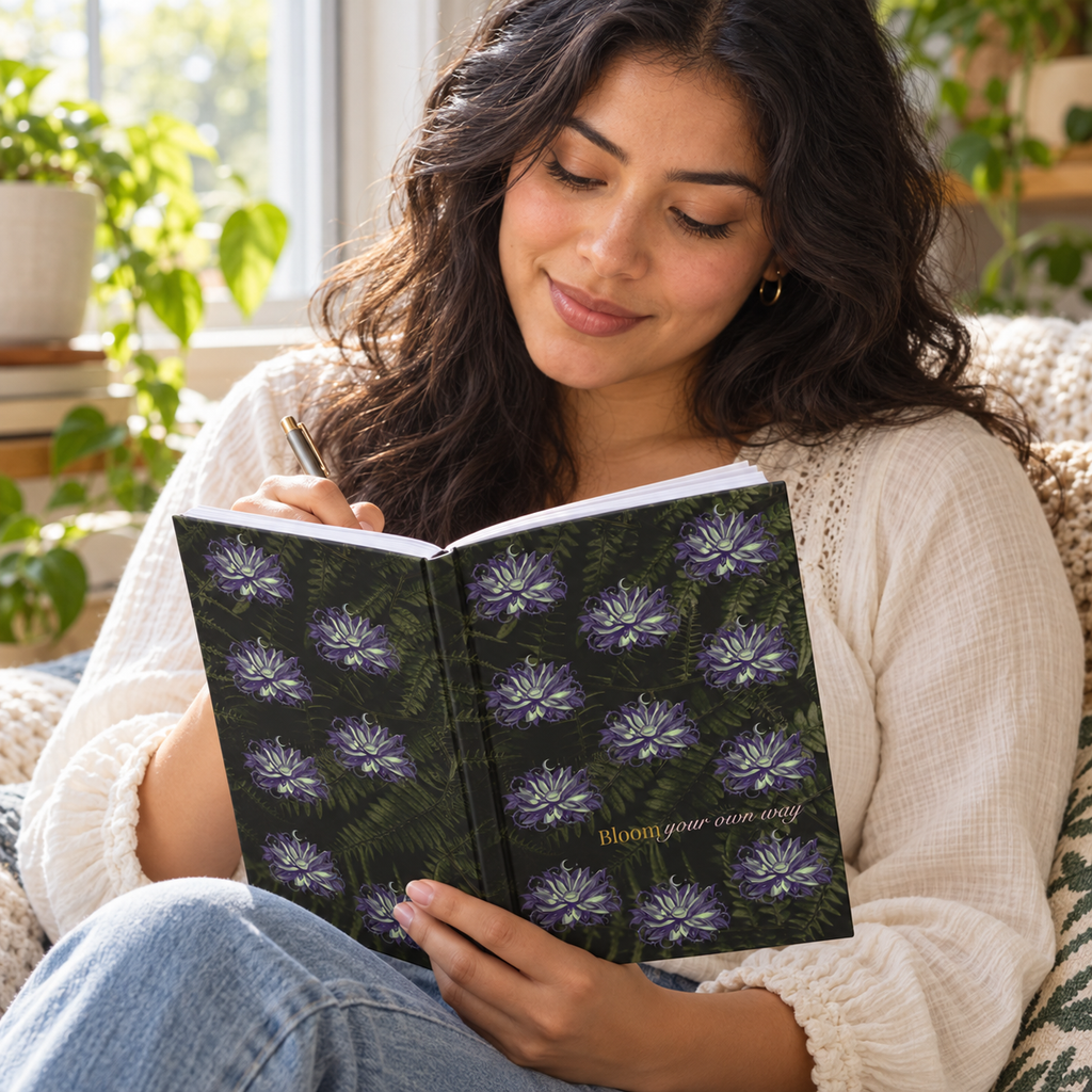 Bloom Your Own Way Floral Hardcover Journal