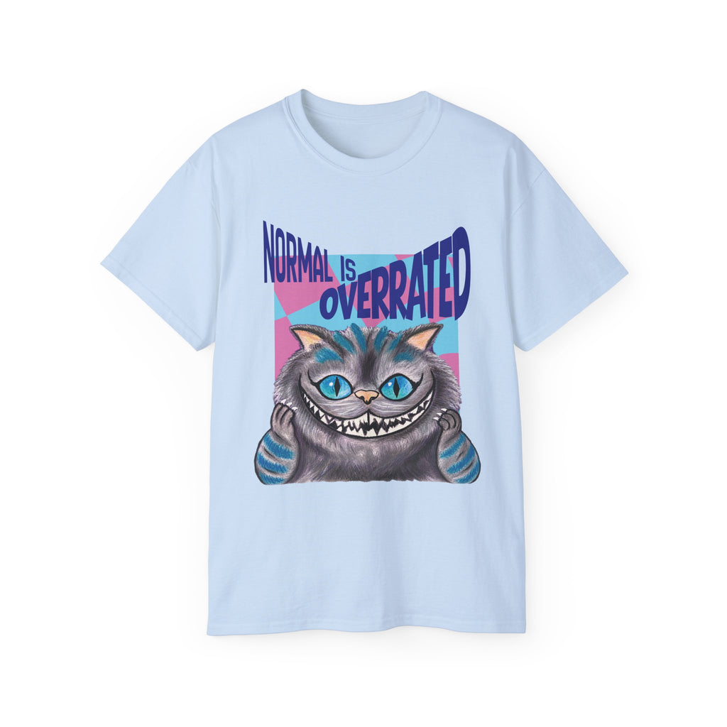 Funky Cat 'Normal Is Overrated' Graphic Tee by Gabee