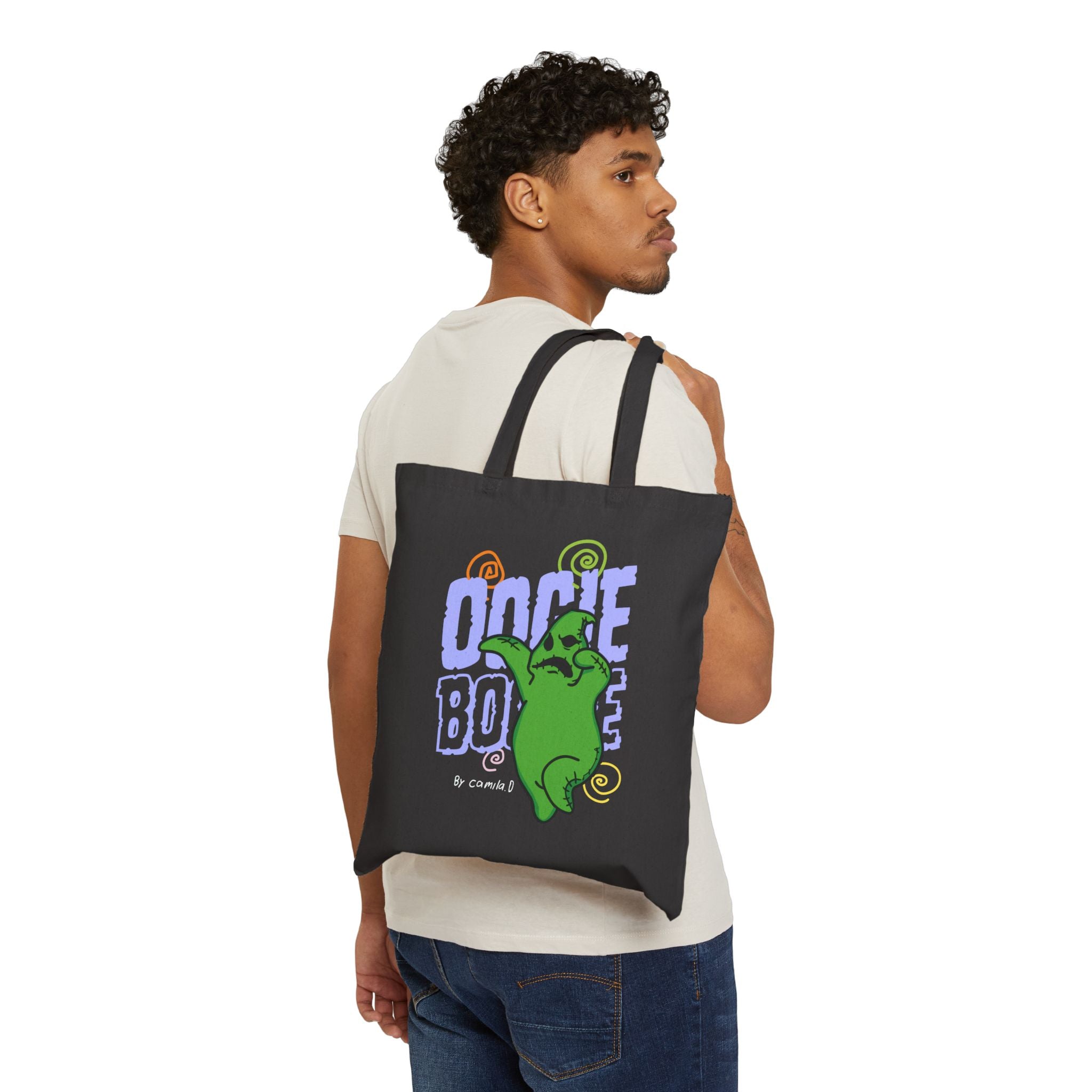 Oogie Boogie by Camila D. Cotton Canvas Tote Bag