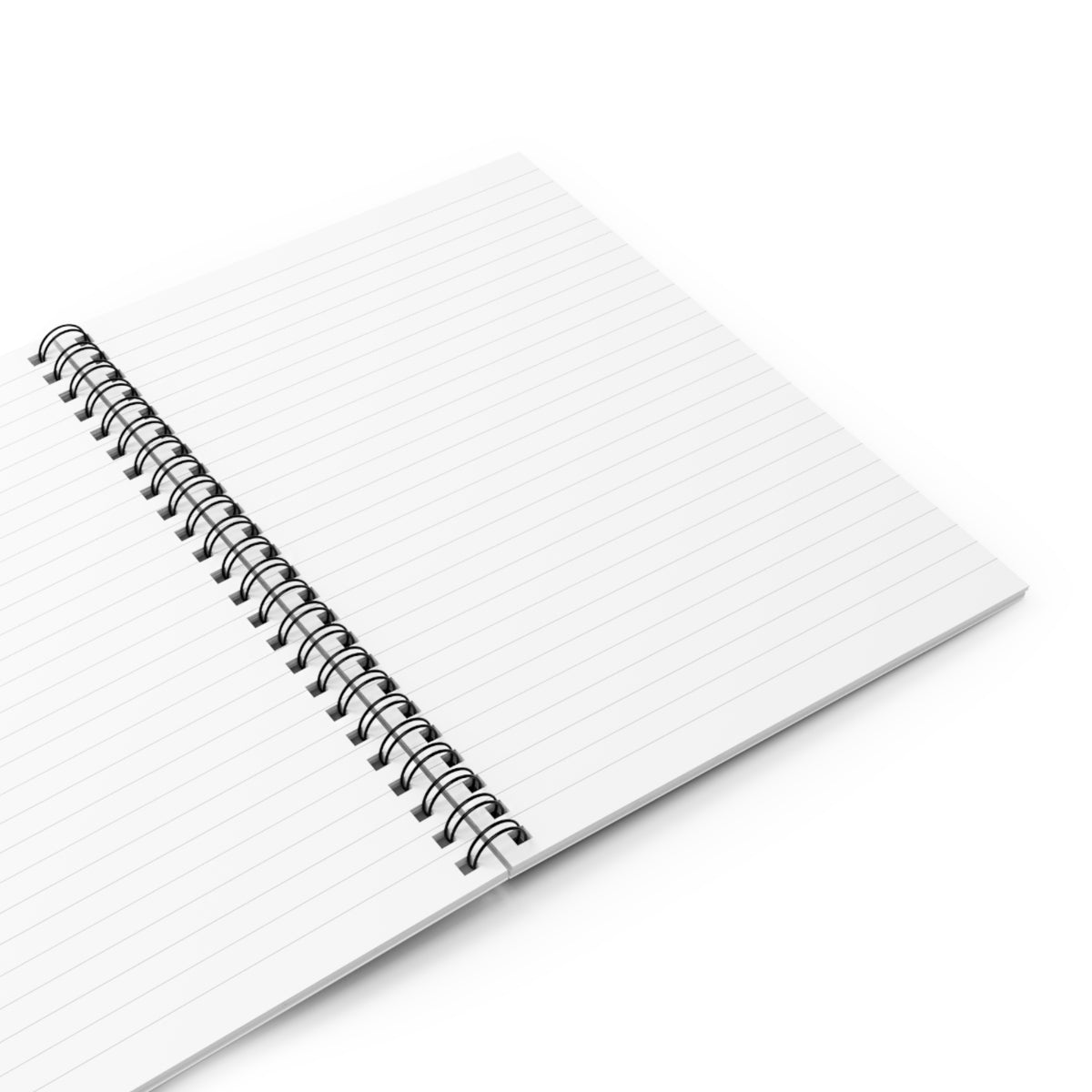 Cuaderno rayado de espiral Pumpkin King con diseño navideño