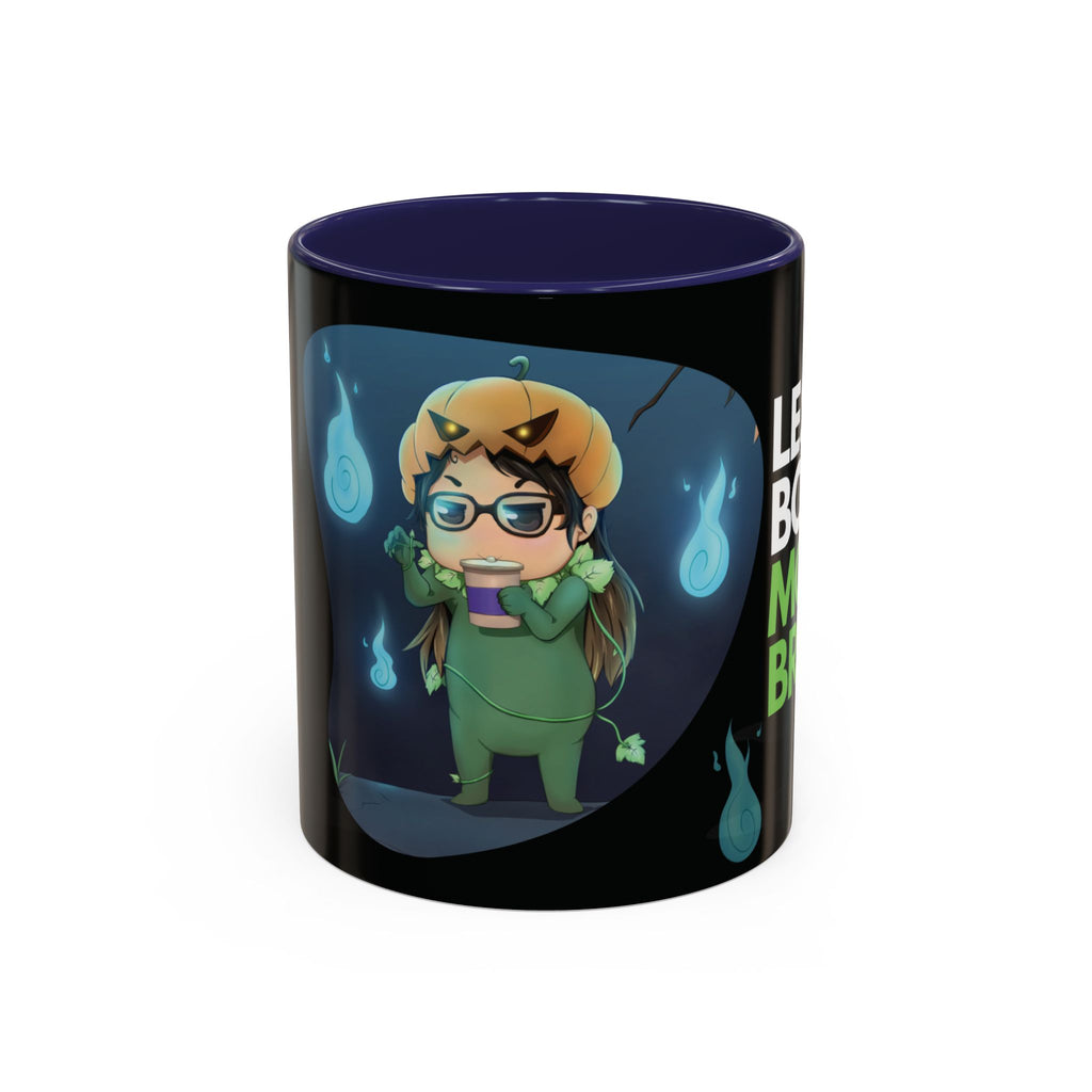 Taza de Halloween “Less Boo More Brew” de Chris A. (11 y 15 oz)