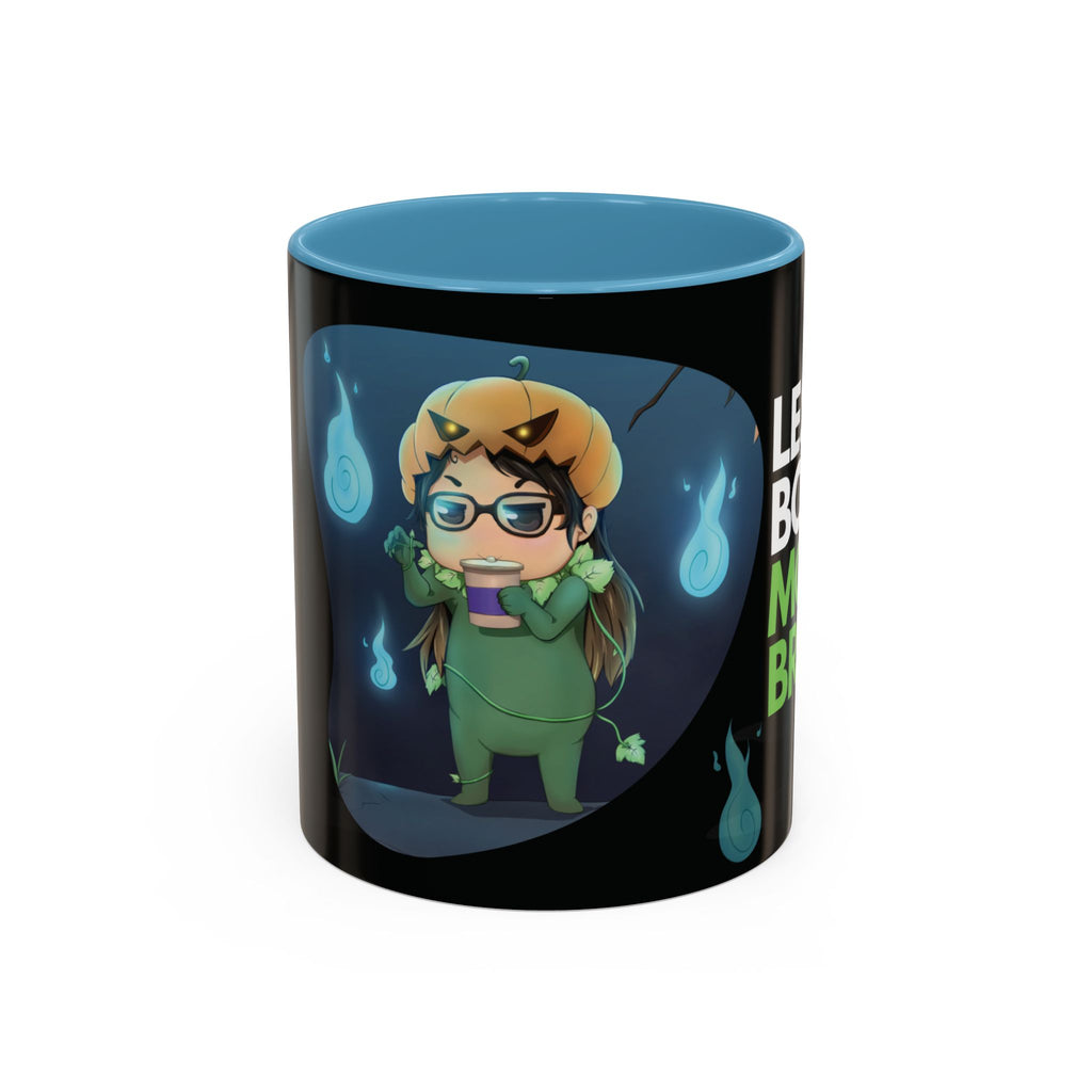 Taza de Halloween “Less Boo More Brew” de Chris A. (11 y 15 oz)